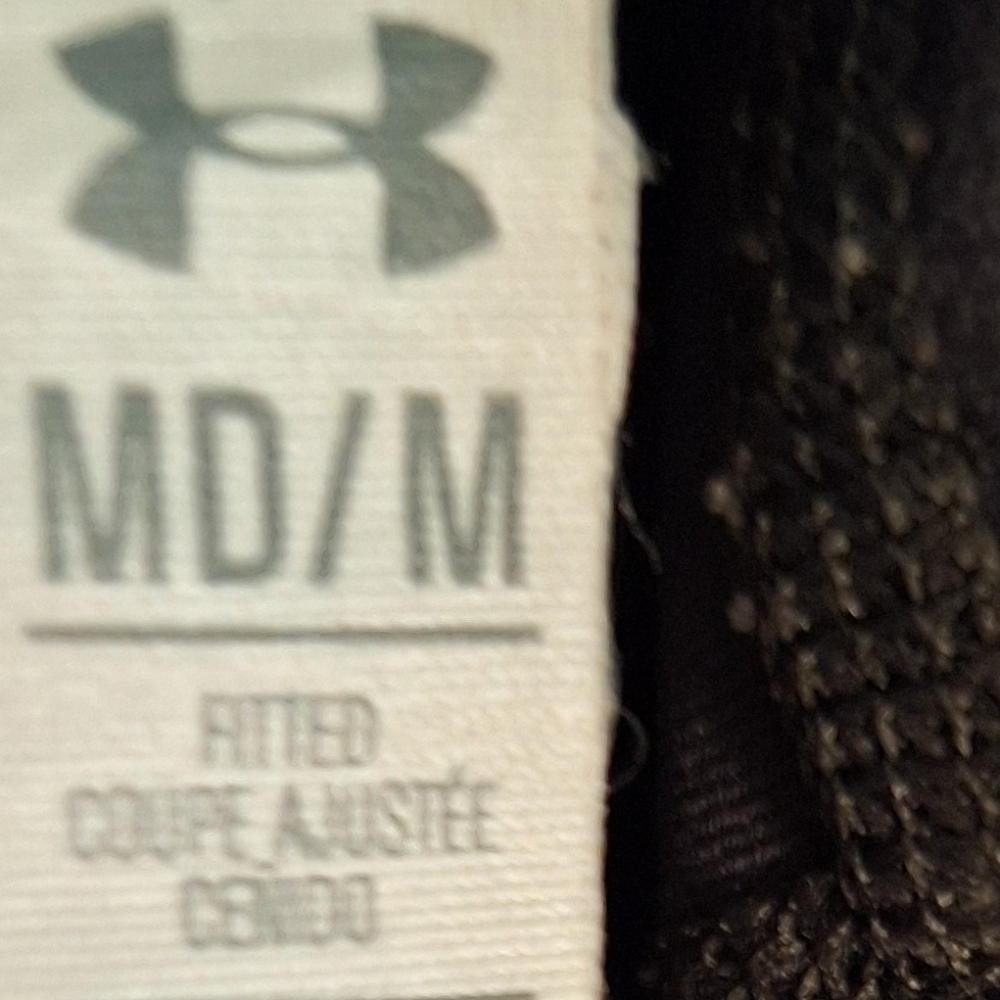 Under Armour Gray Capri Leggings Pants Medium *C3 - Picture 5 of 6
